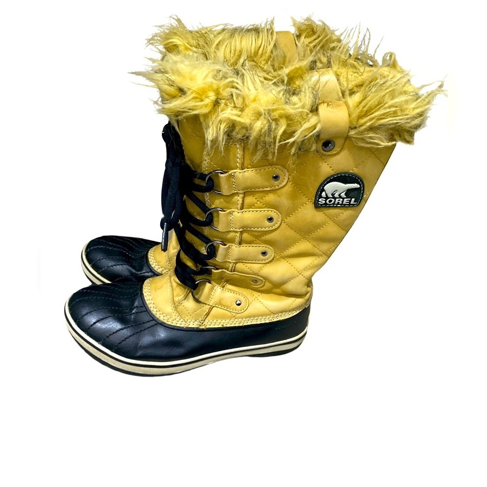 Sorel Tan Color Winter Boots Size 7